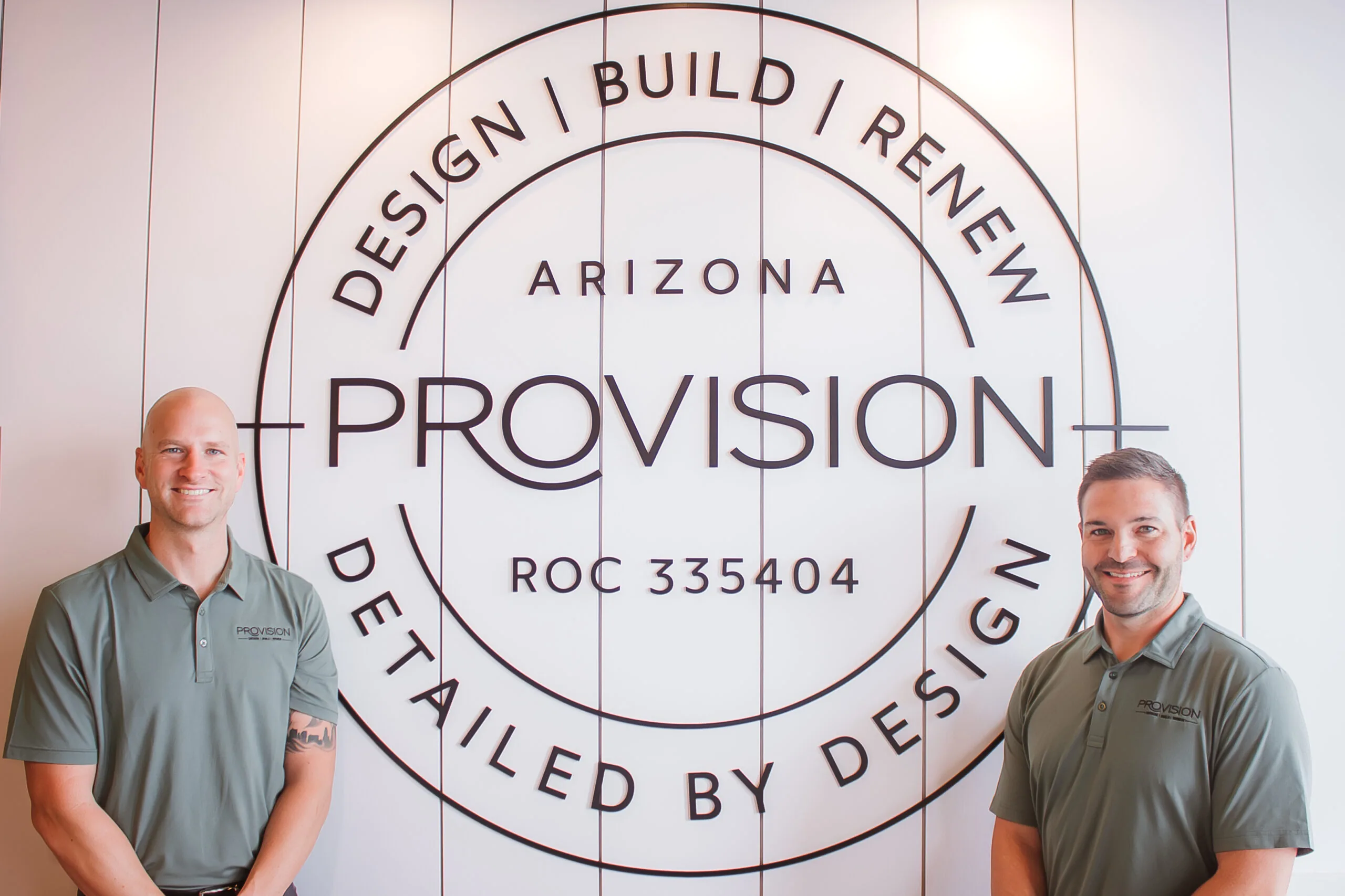 Vince Galate and Wilson Gaschler, co-founders of Provision Design Build