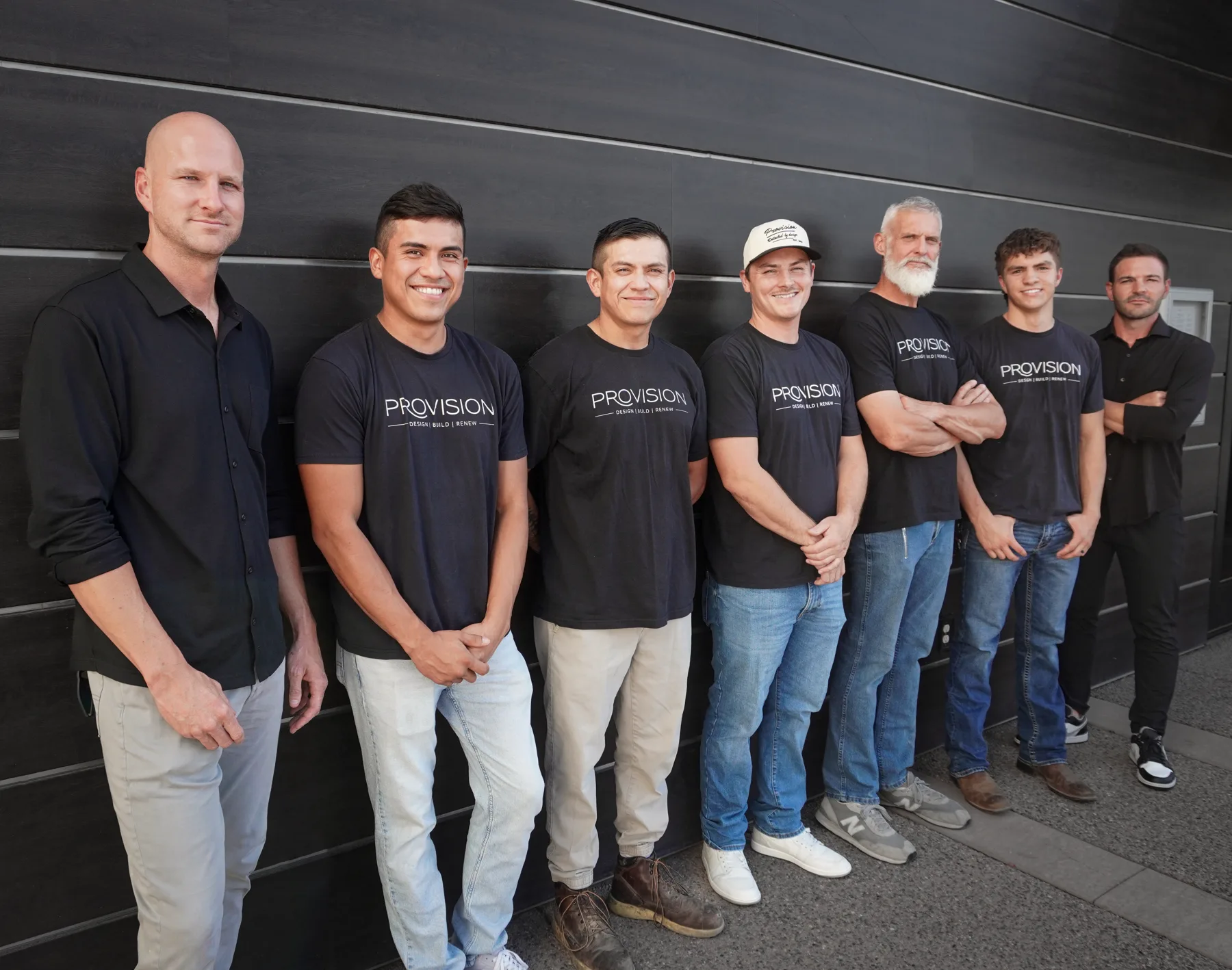 The Provision Design Build team on site in Arizona